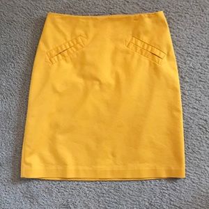 Yellow skirt